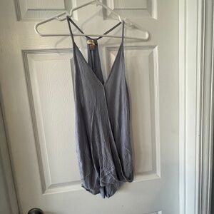 American Threads Gray Tank Top